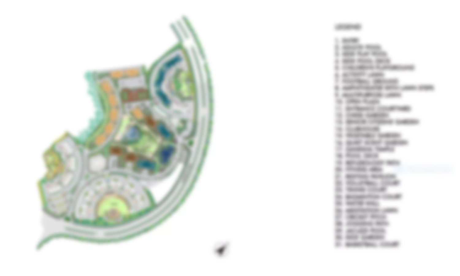 Master Plan of Arkade Bhandup
