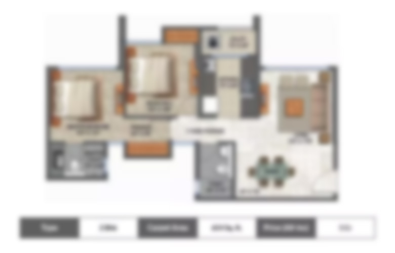 arkade 2bhk flat